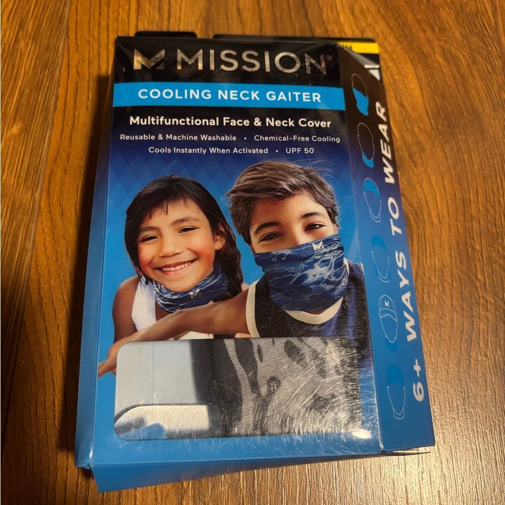 Mission Unisex Kids Youth Cooling Neck Gaiter - Camo